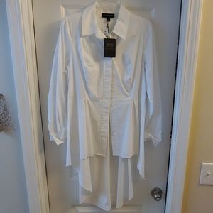 Lane Bryant Extreme Peplum/Hi-Lo Blouse